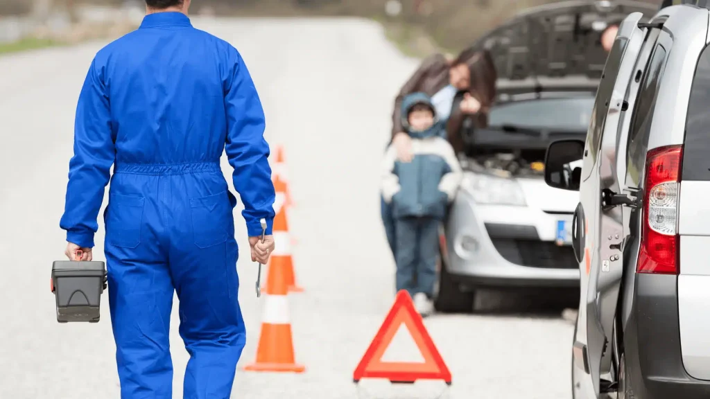 On-the-spot car repairs